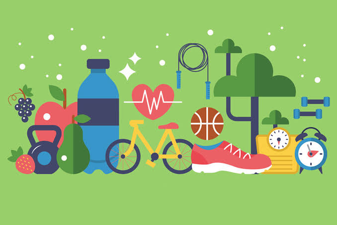 Things used to build Healthy Habits